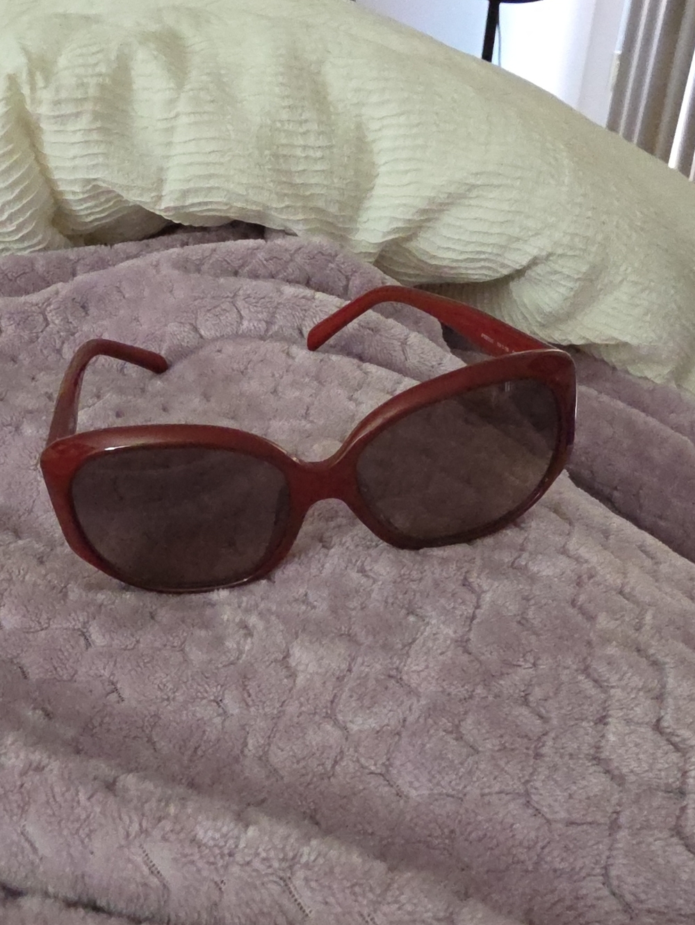 Fendi Women's Oversized Brown-Red Sunglasses